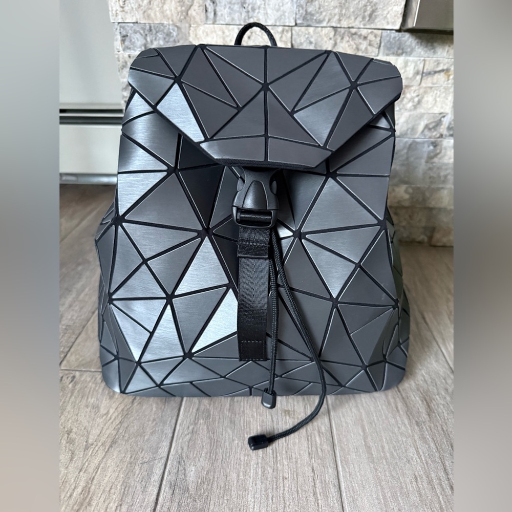 Patrizia Luca Slanted Triangle Backpack